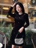 Đầm nhung đính đá cao cấp