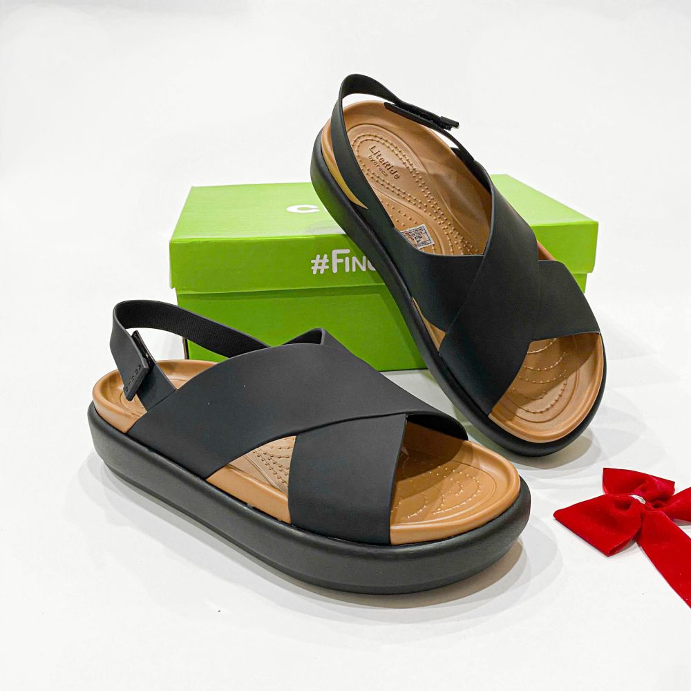  Sandal cross brooklyn luxe strap nữ xuất khẩu 