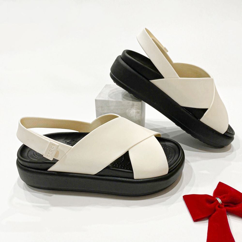  Sandal cross brooklyn luxe strap nữ xuất khẩu 