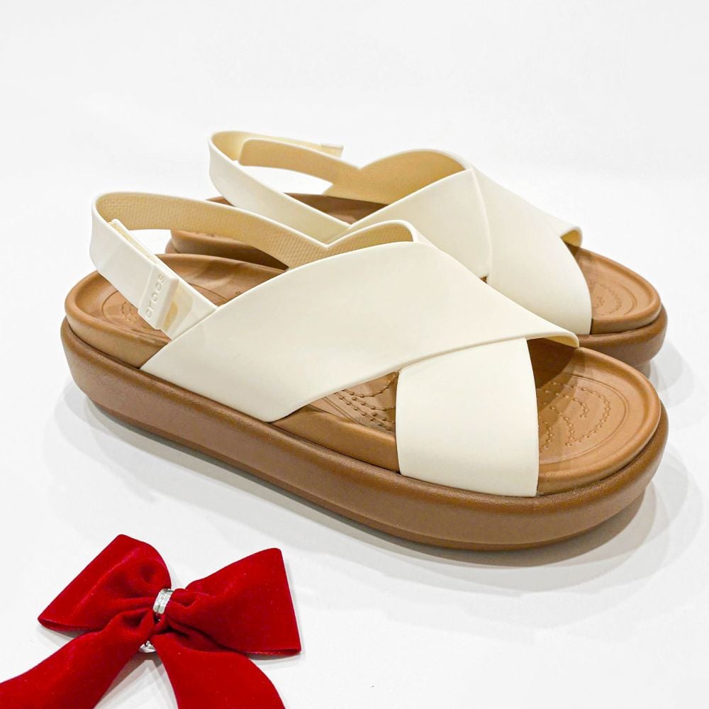  Sandal cross brooklyn luxe strap nữ xuất khẩu 