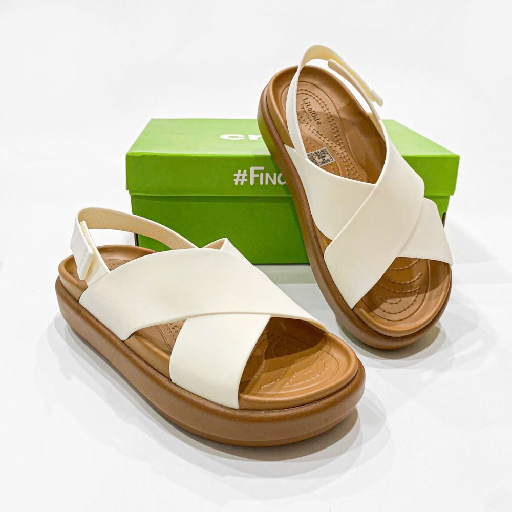  Sandal cross brooklyn luxe strap nữ xuất khẩu 