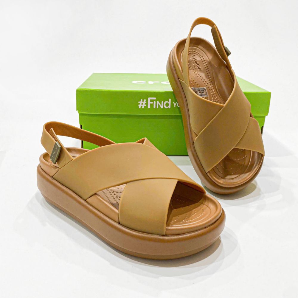  Sandal cross brooklyn luxe strap nữ xuất khẩu 
