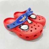  Dép sục trẻ em spiderman mắt kính, người nhện đỏ 