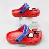  Dép sục trẻ em spiderman mắt kính, người nhện đỏ 