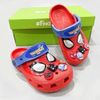 Dép sục trẻ em spiderman mắt kính, người nhện đỏ