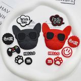  Set jibbitz charm 2D cao cấp gắn trang trí dép Dinas 