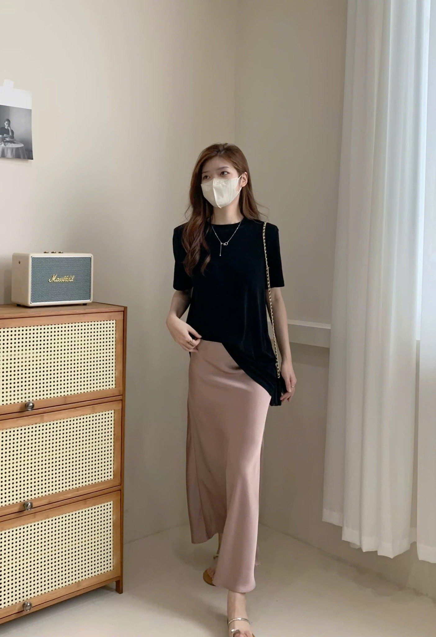  Chân váy lụa Karen Millen 