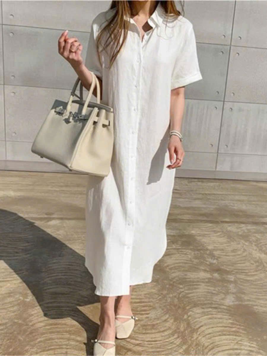  Đầm xuông Midi dress MAN.GO 