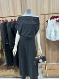  Đầm tiệc midi Tommy.H kim tuyến dáng dài 