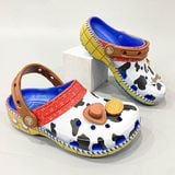  Dép sục cross classic toy story woody trẻ em 