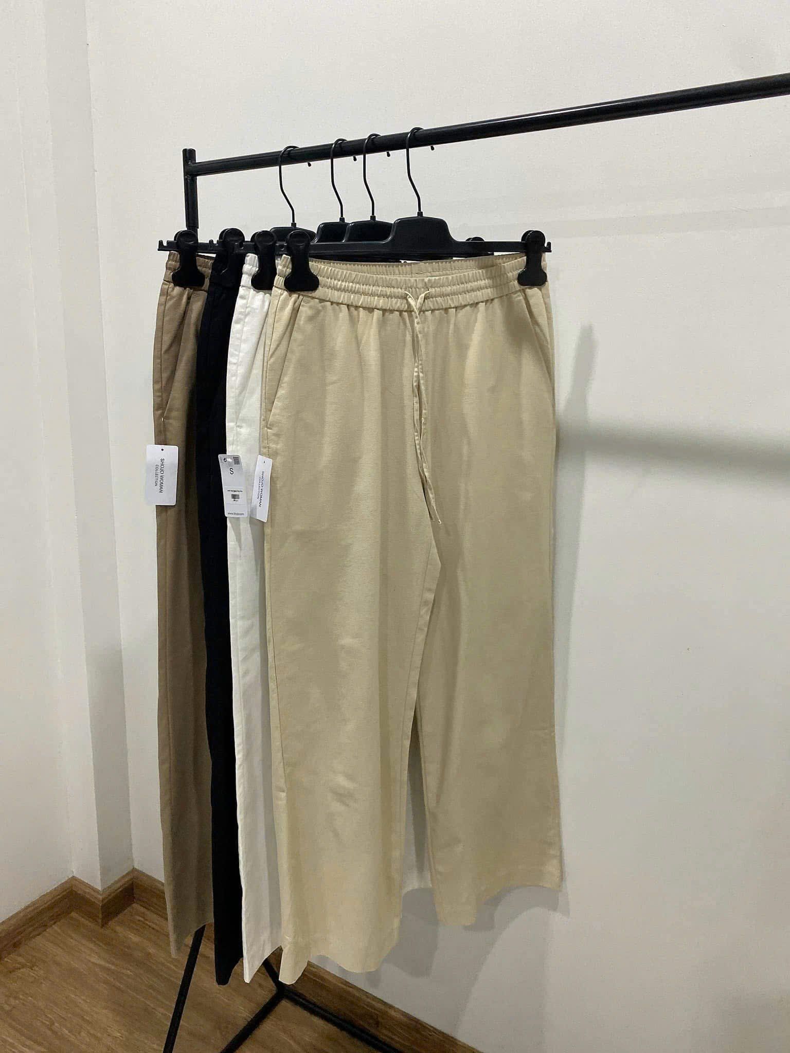  Quần Thun Linen Cạp Chun Shojo 