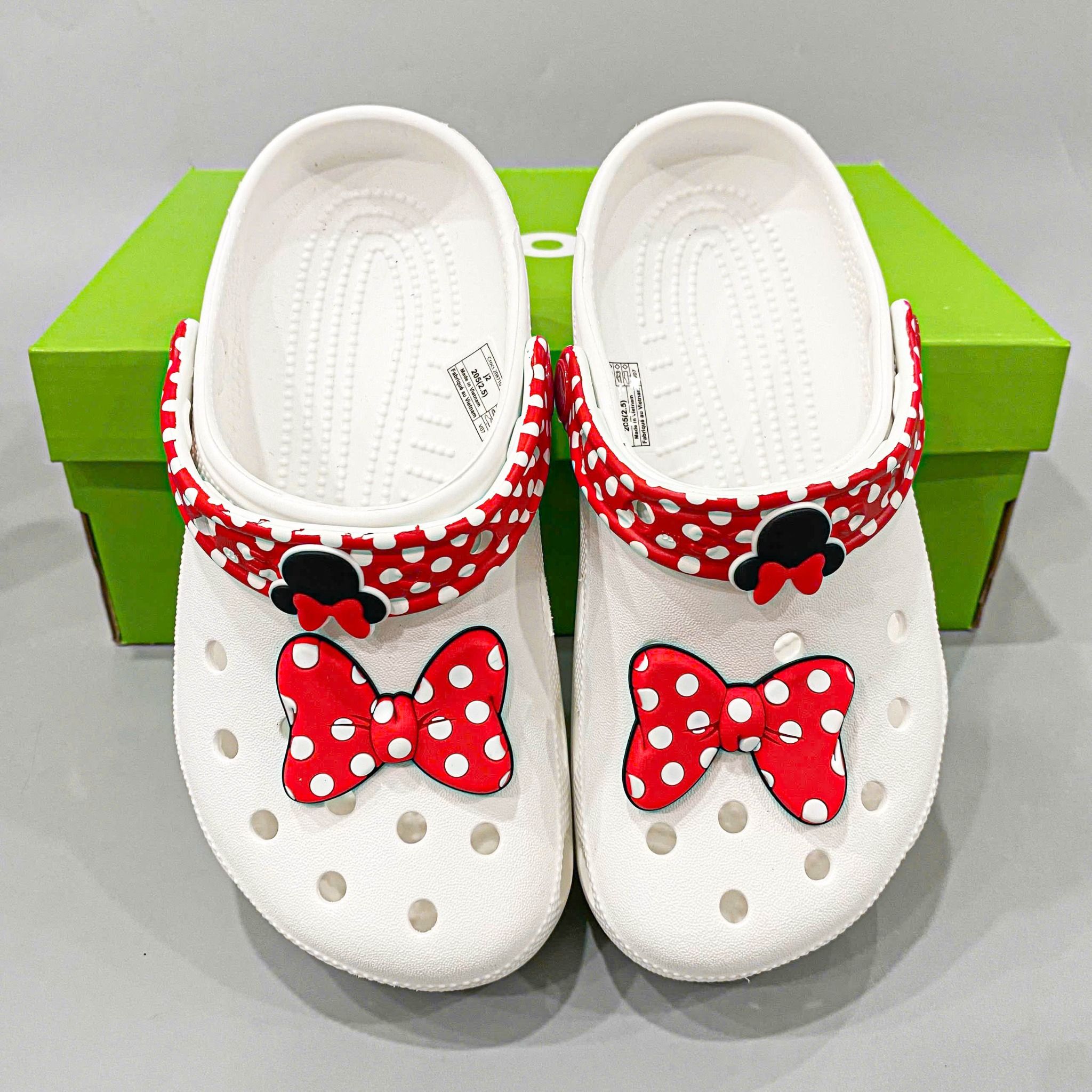  Dép sục Dinas classic Disney Minnie Mouse trẻ em 