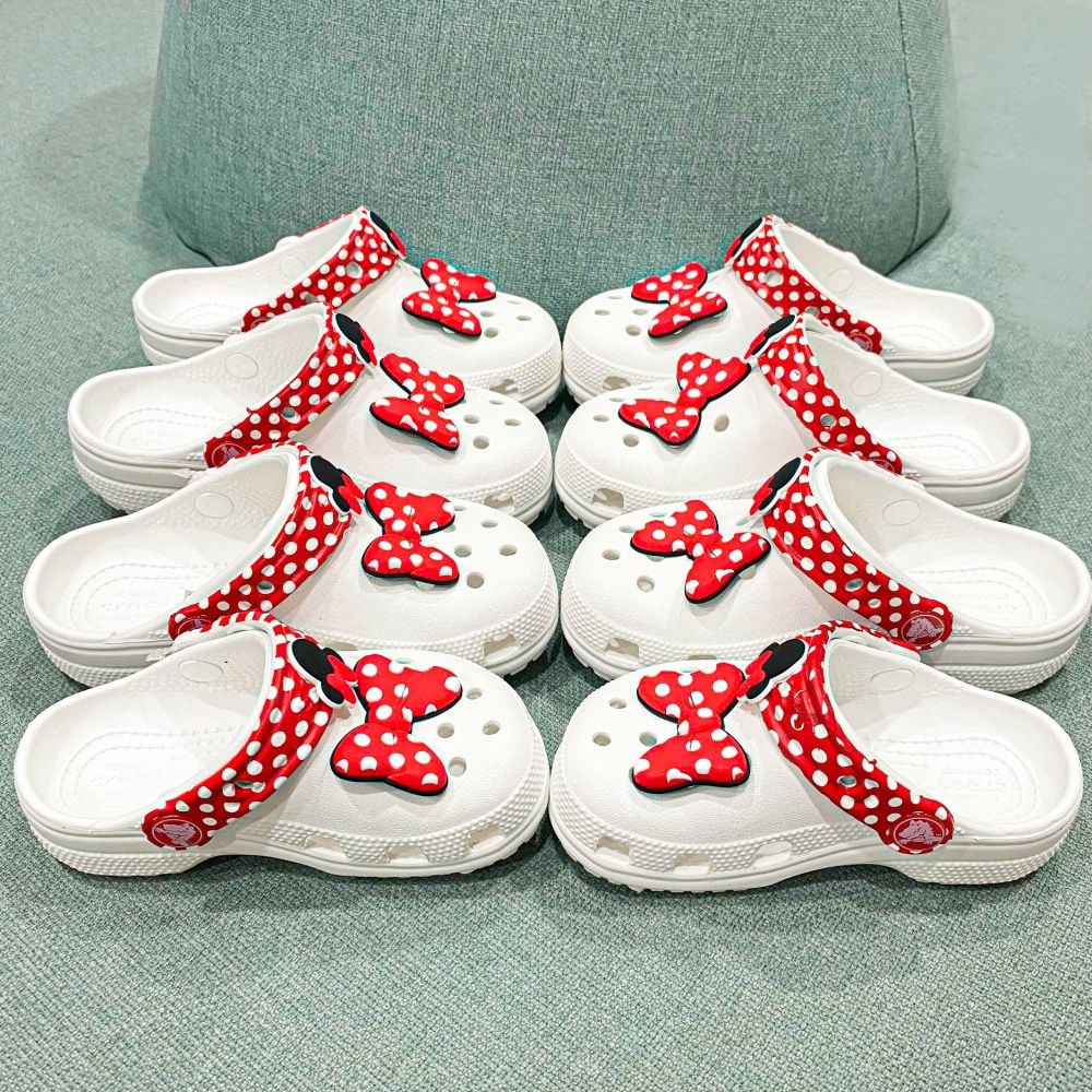  Dép sục Dinas classic Disney Minnie Mouse trẻ em 