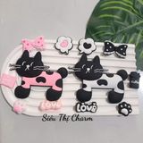  Set jibbitz charm 2D cao cấp gắn trang trí dép Dinas 