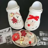  Set charm jibbitz cute nhí nhảnh đa dạng gắn dép 