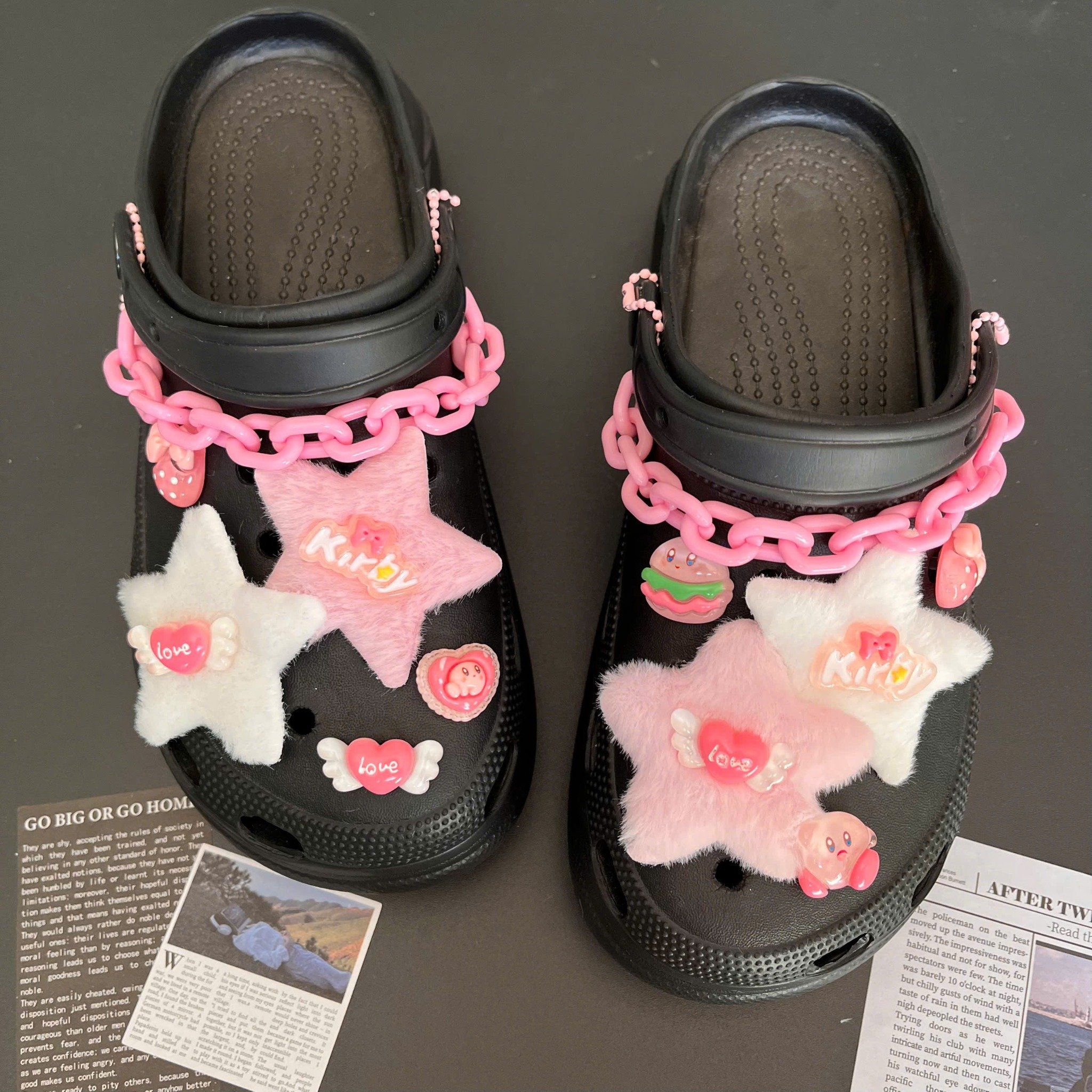  Set charm jibbitz cute nhí nhảnh đa dạng gắn dép 