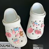  Set charm jibbitz cute nhí nhảnh đa dạng gắn dép 