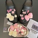 Set charm jibbitz cute nhí nhảnh đa dạng gắn dép 