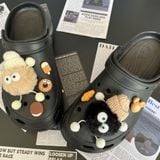  Set charm jibbitz cute nhí nhảnh đa dạng gắn dép 