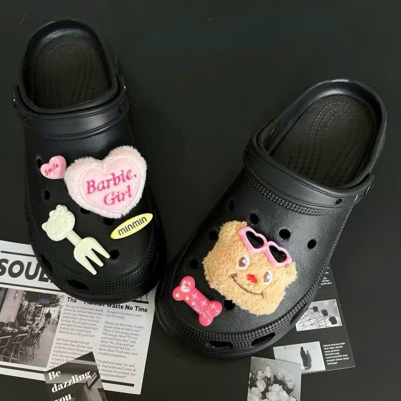  Set charm jibbitz cute nhí nhảnh đa dạng gắn dép 