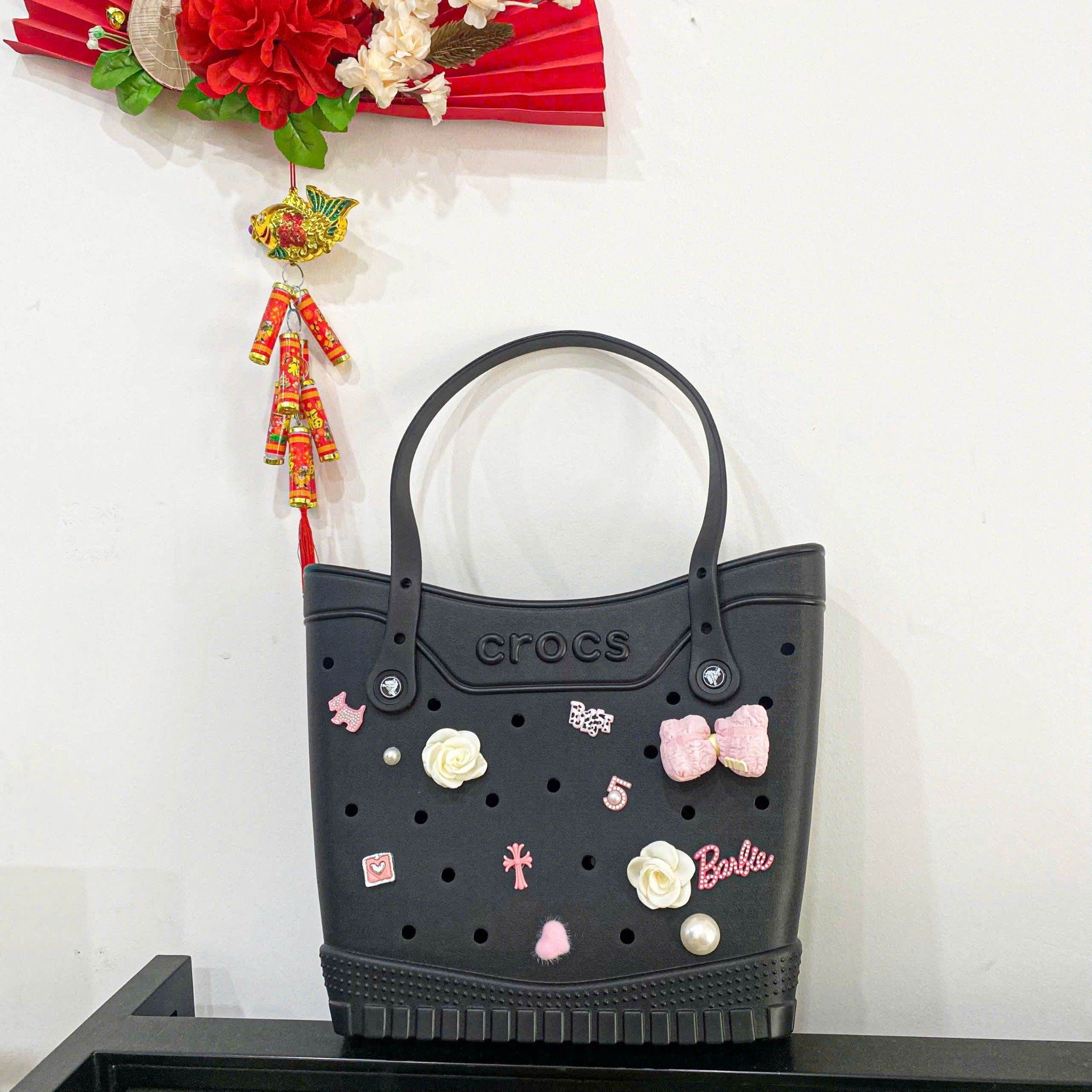  Túi cross classic tote chính hãng size to 