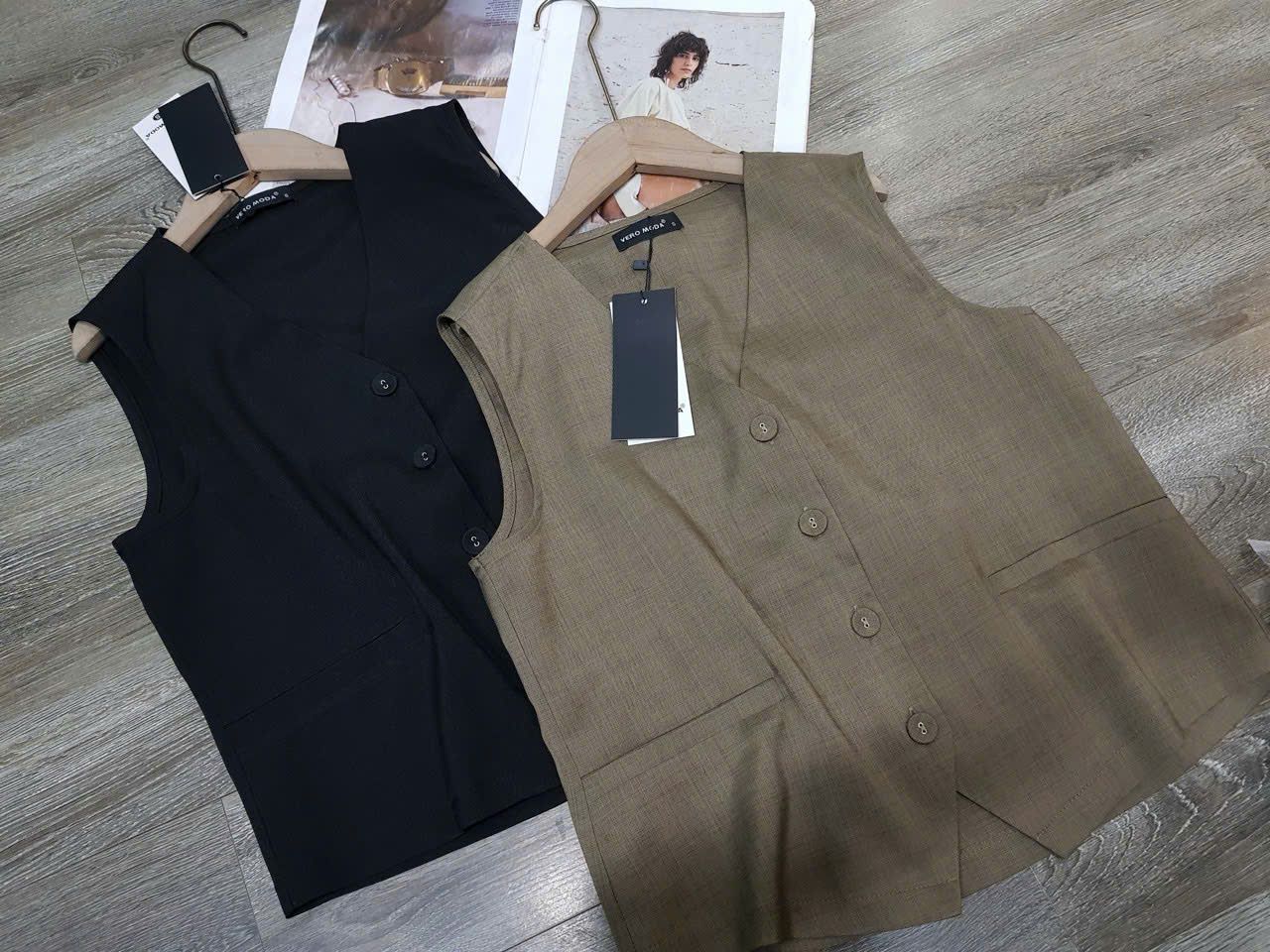  Set Áo Gile Ve.Ro Kèm Belt 