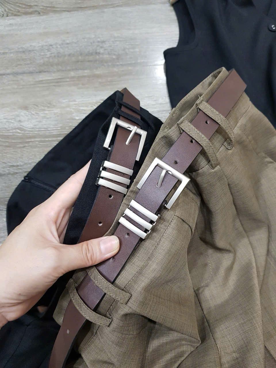  Set Áo Gile Ve.Ro Kèm Belt 