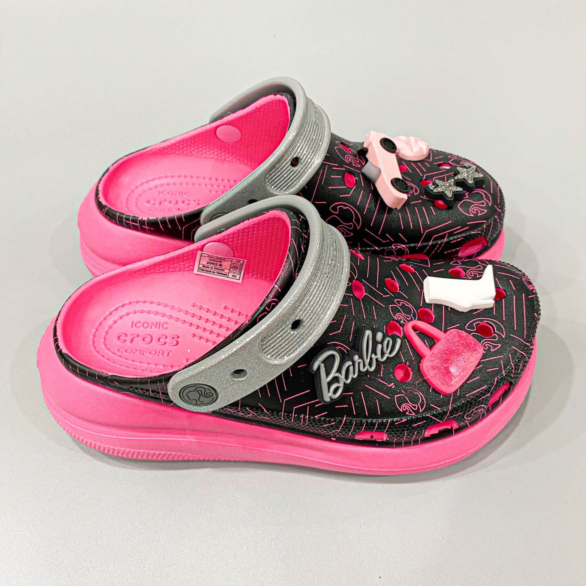  Dép sục Dinas crush barbie nam nữ 