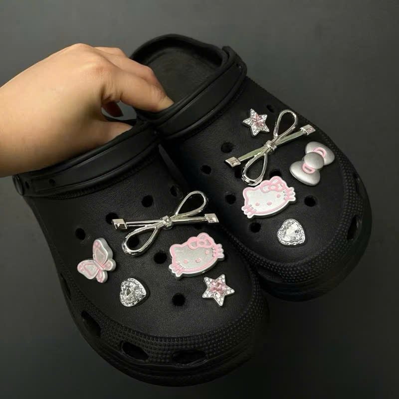  Set charm jibbitz cute nhí nhảnh đa dạng gắn dép 