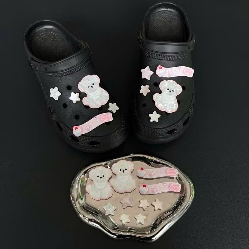  Set charm jibbitz cute nhí nhảnh đa dạng gắn dép 