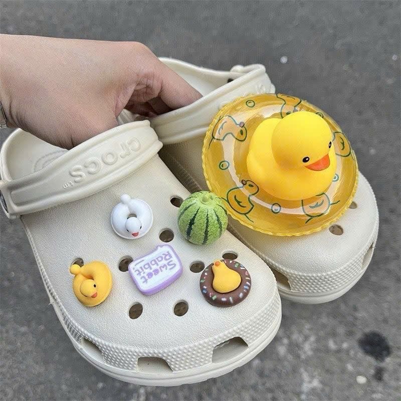 Set charm jibbitz cute nhí nhảnh đa dạng gắn dép 