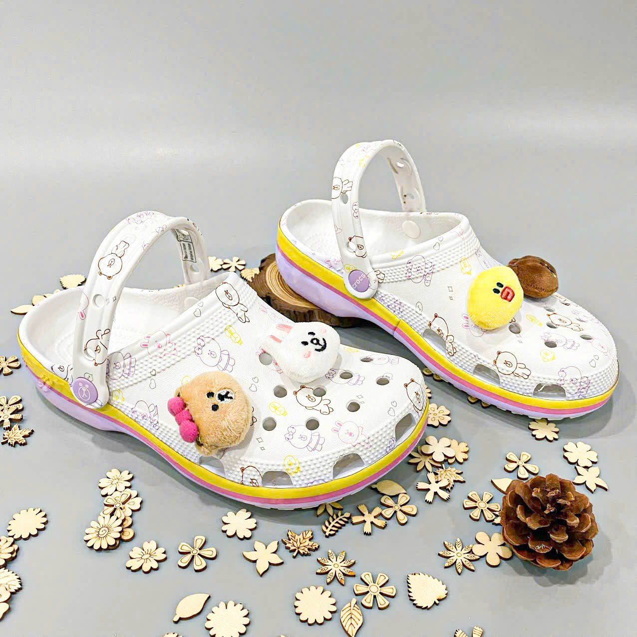  Dép sục Dinas classic Linefriend trẻ em 