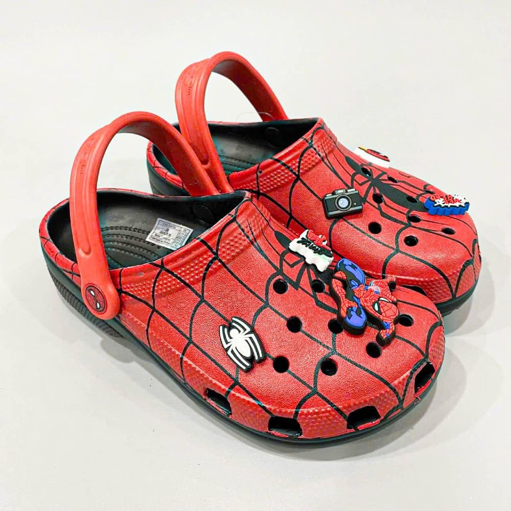  Dép sục Dinas classic team spiderman trẻ em 