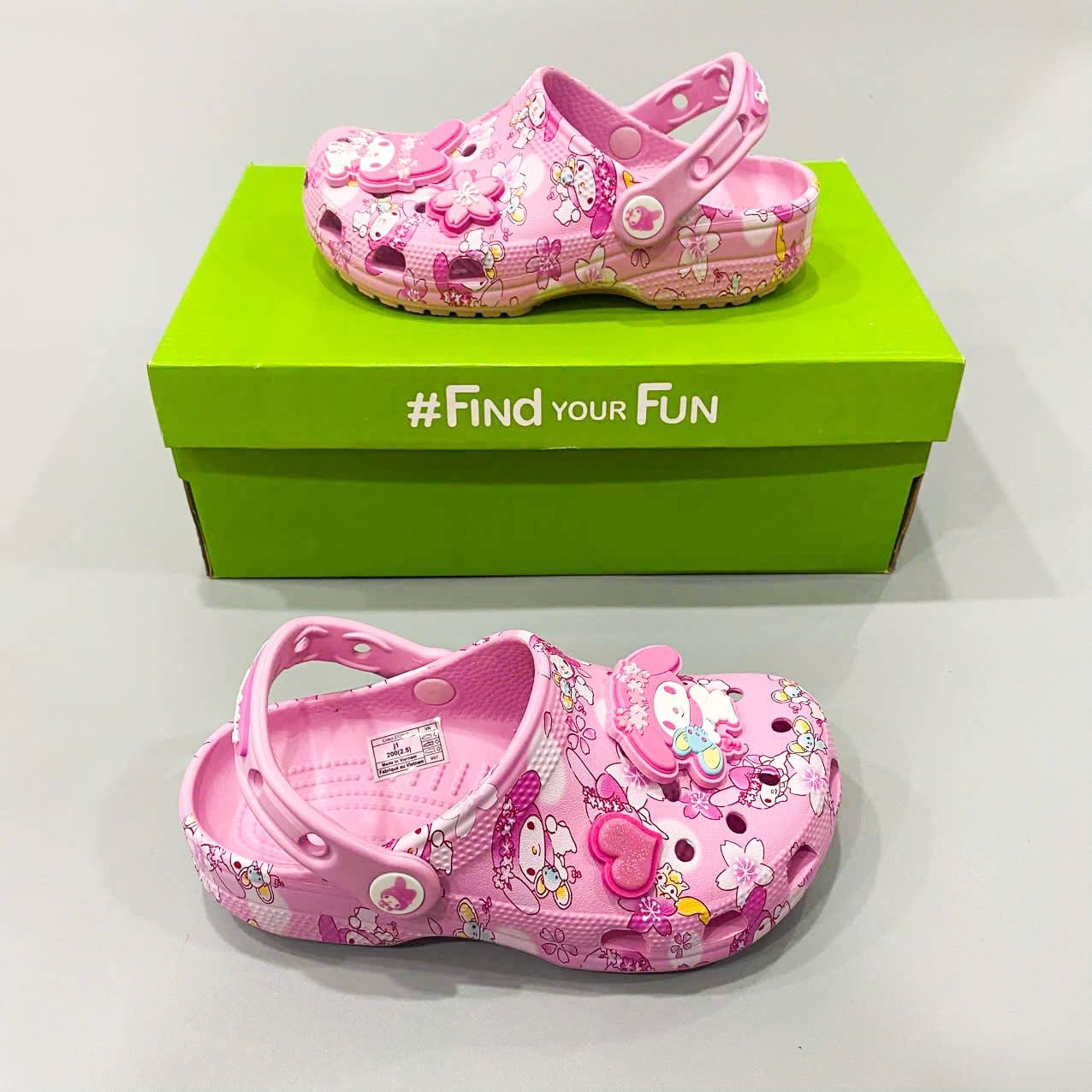  Dép sục classic Dinas melody trẻ em 