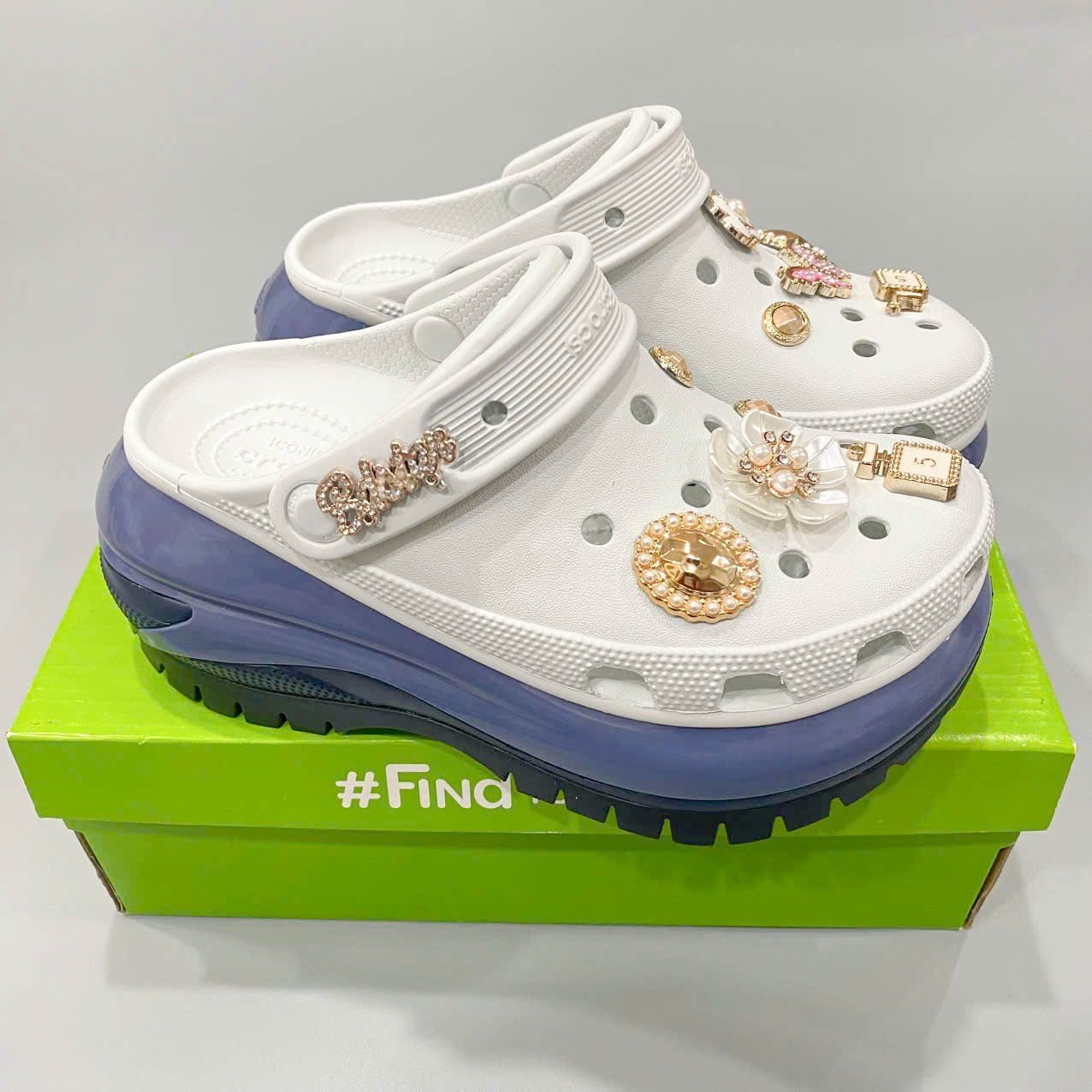  Dép sục cross mega crush CMC nam nữ 