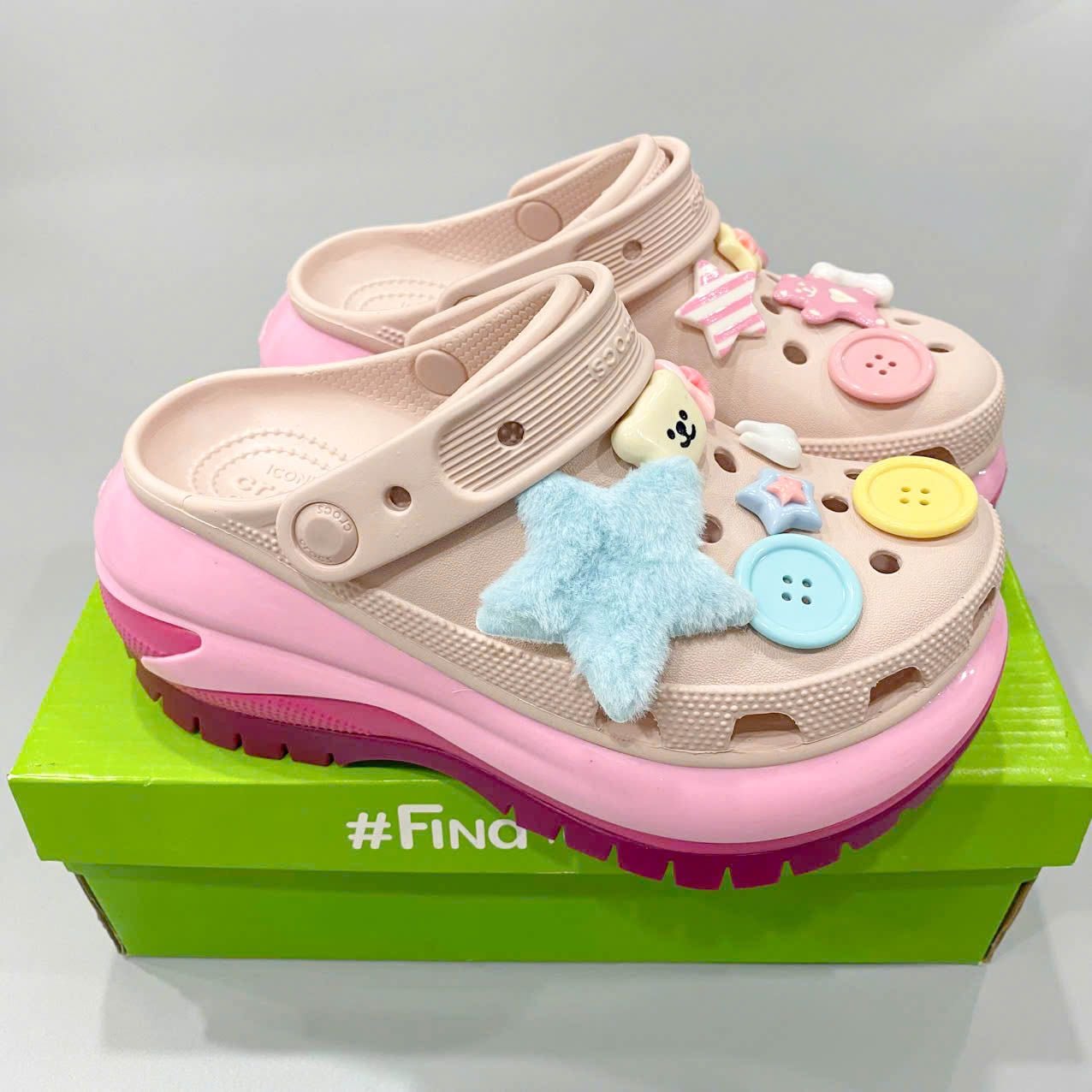  Dép sục cross mega crush CMC nam nữ 