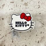  Set jibbitz charms Hello Kitty 3D cứng gắn dép Dinas 