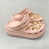  Dép sục Dinas crush 6 phân hồng nhũ cho nữ 