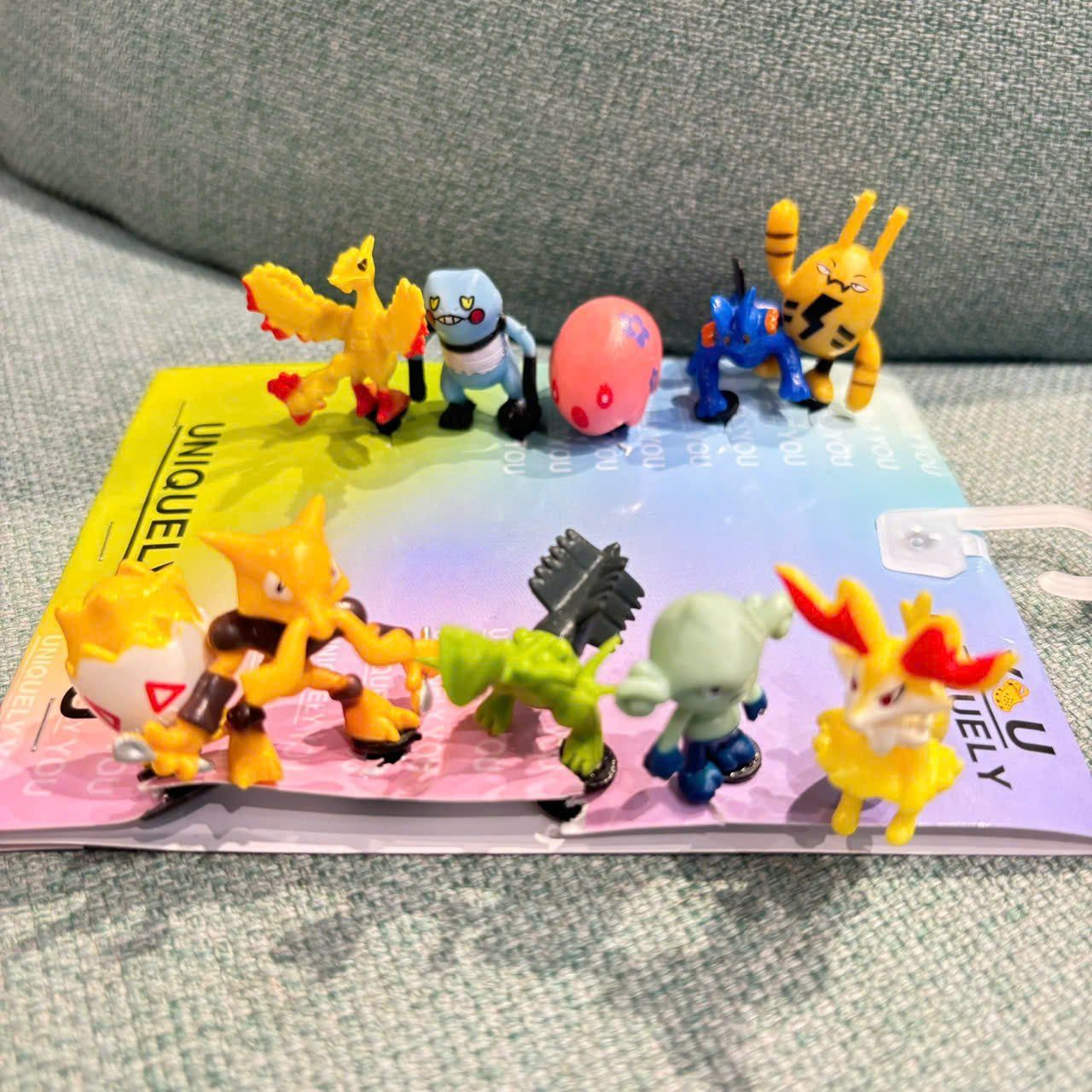  Set jibbitz, charms, Pokemon 3D cao cấp trang trí dép 