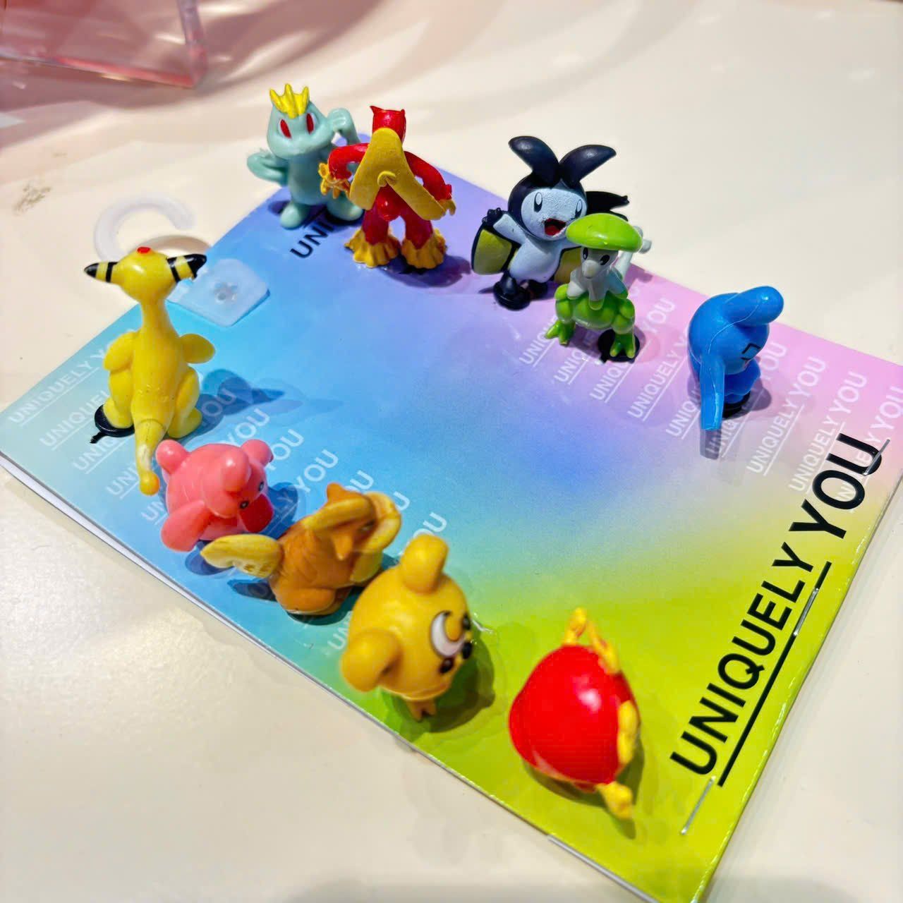  Set jibbitz, charms, Pokemon 3D cao cấp trang trí dép 