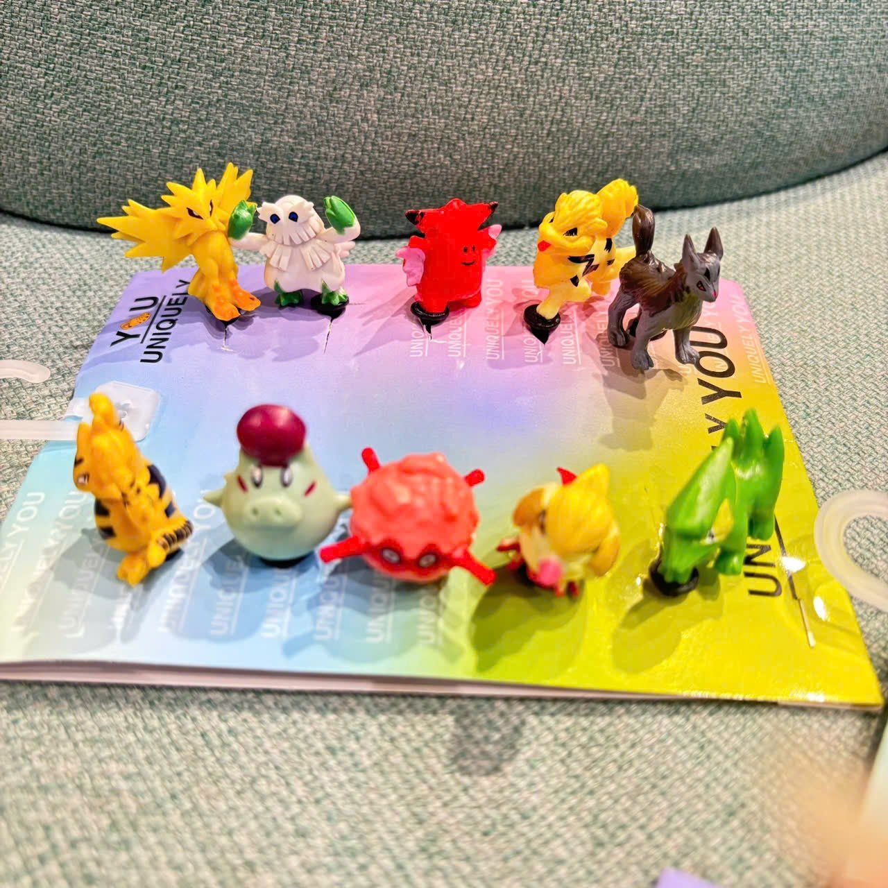  Set jibbitz, charms, Pokemon 3D cao cấp trang trí dép 