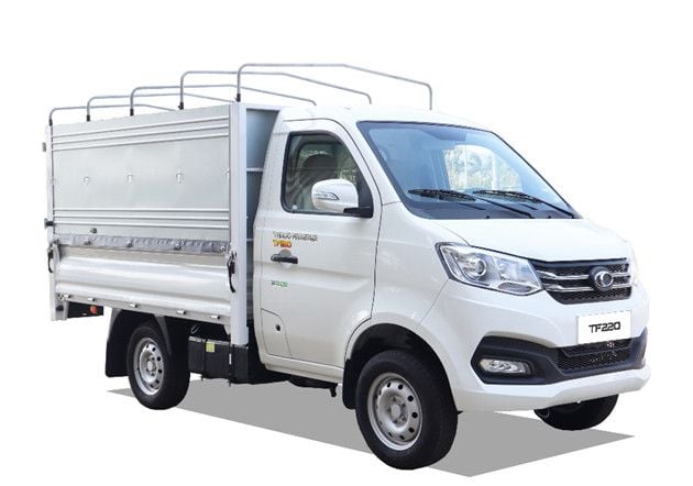 SẢN PHẨM XE TẢI THACO FRONTIER TF220 | XE TẢI THÙNG BẠT | XE TẢI 980 KG