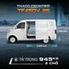 XE TẢI THACO VAN 2 CHỖ NGỒI TẢI TRỌNG 945 KG