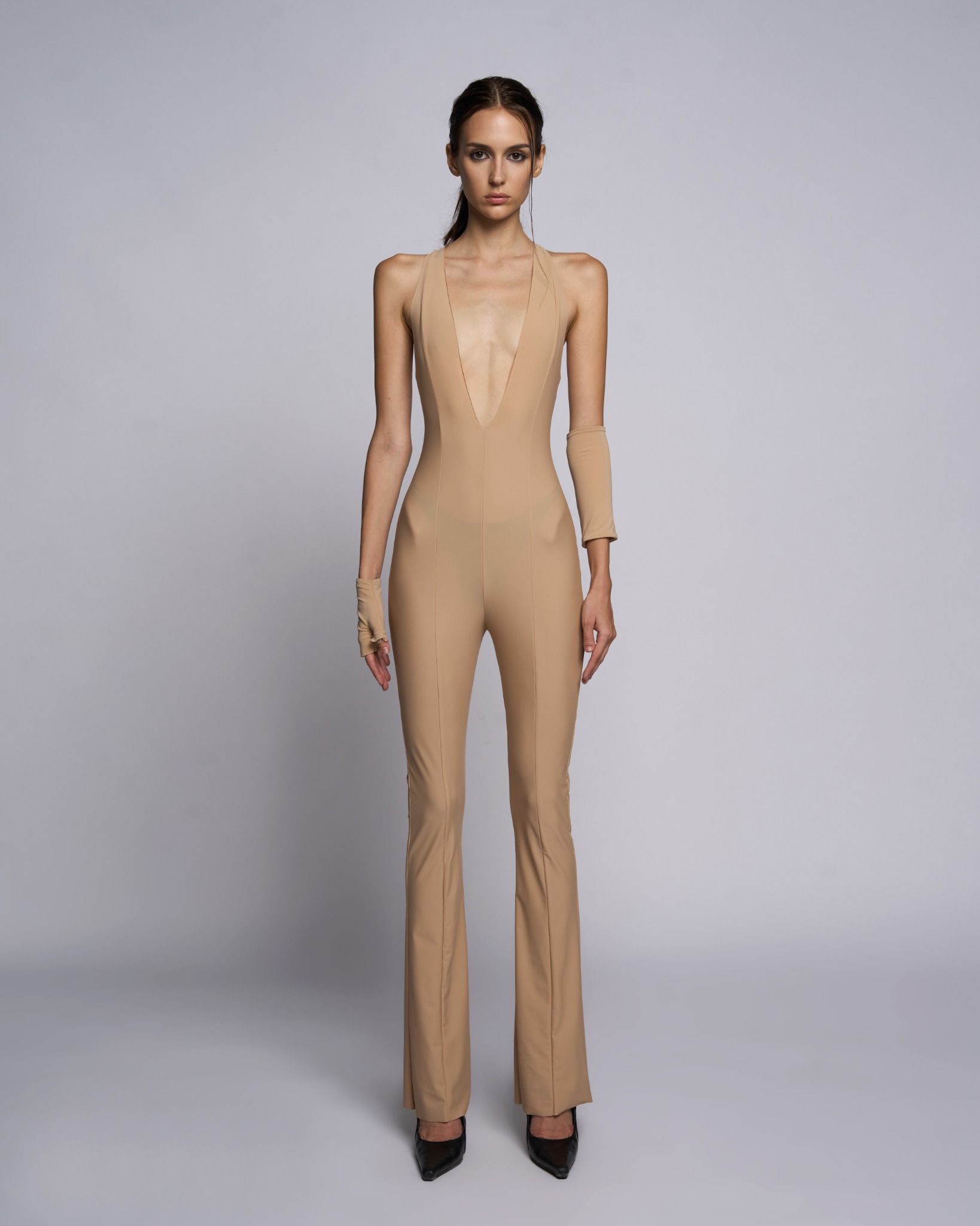 Nude Jumpsuit (Long)