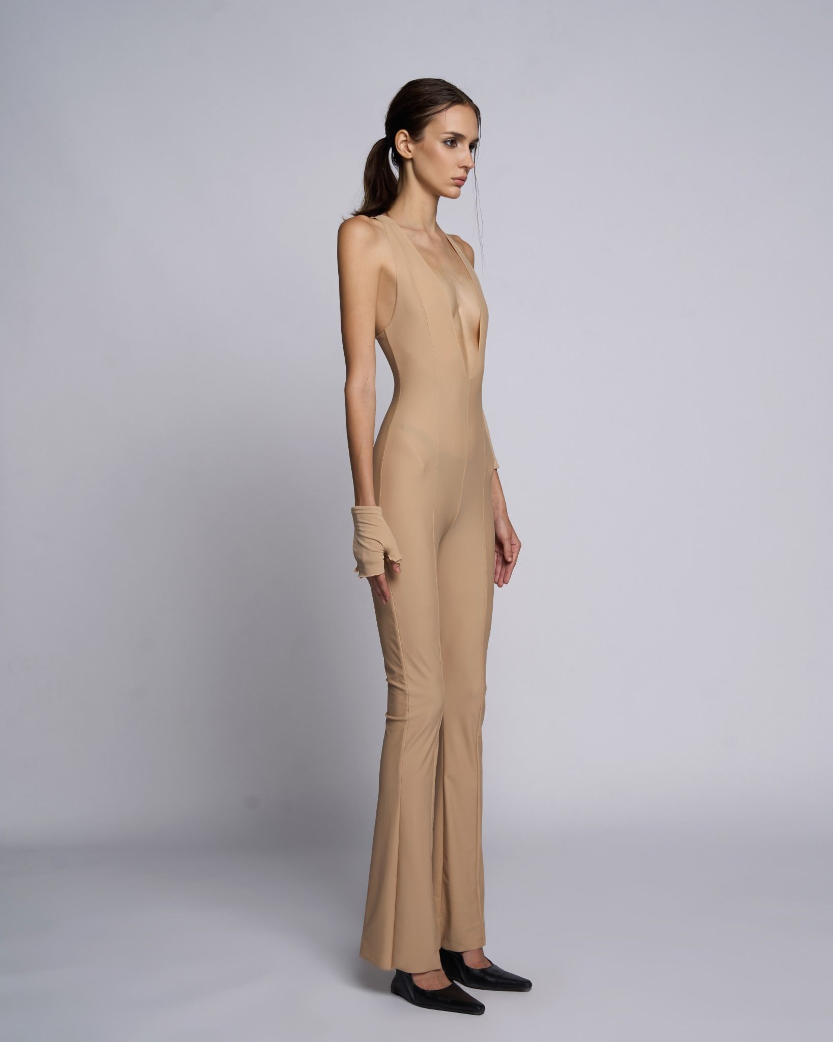 Nude Jumpsuit (Long)