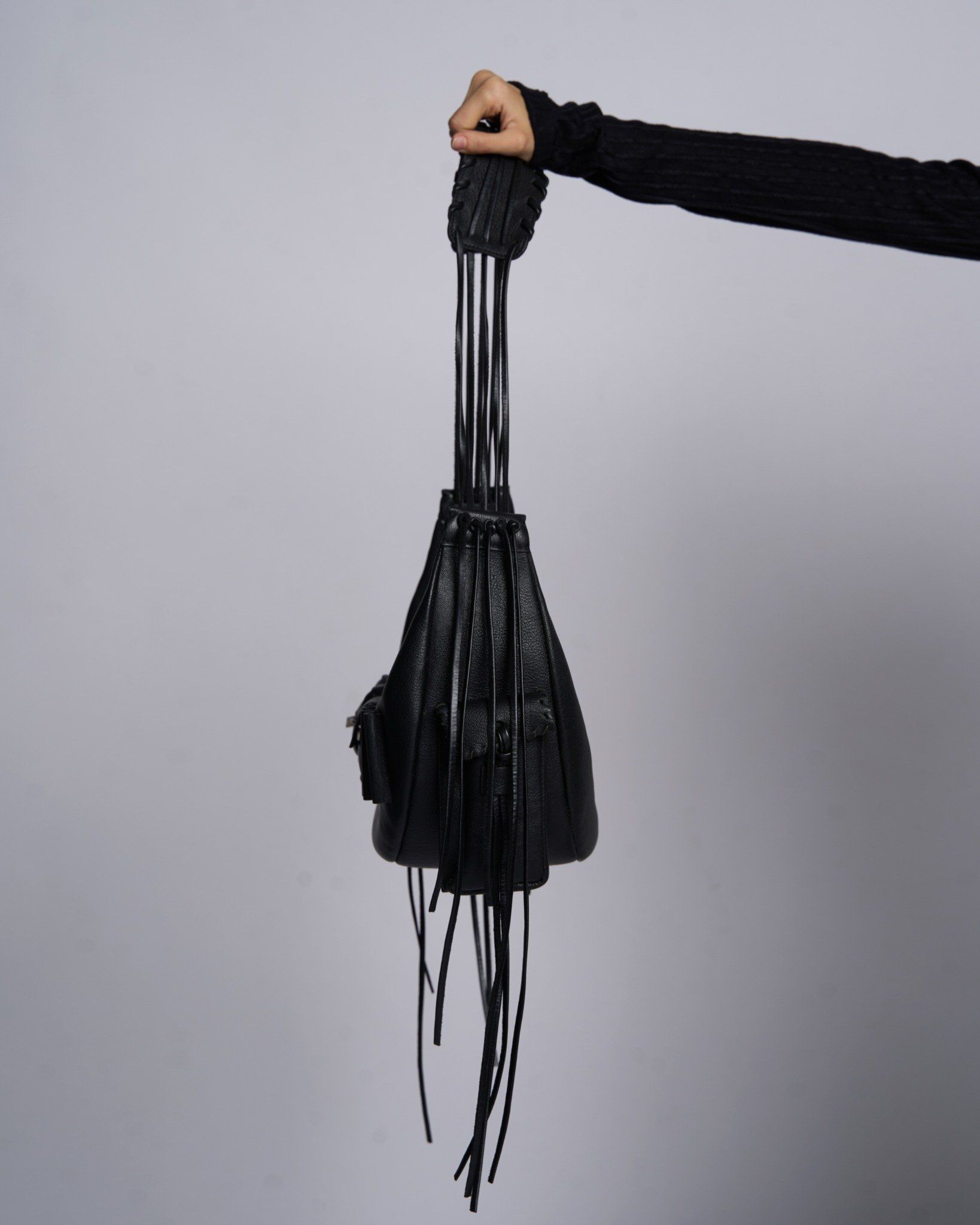 ETS Fringe Leather Bag