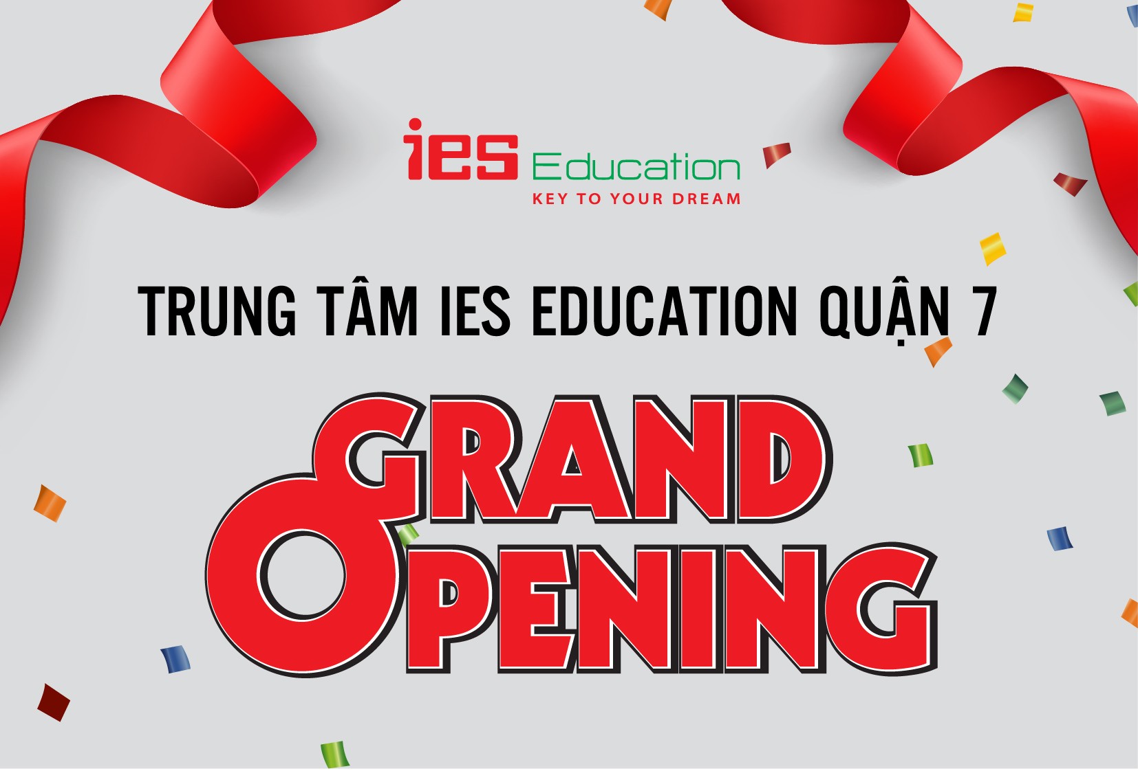 Chuẩn bị khai trương trung tâm Ngoại ngữ IES Education tại cơ sở mới - quận 7