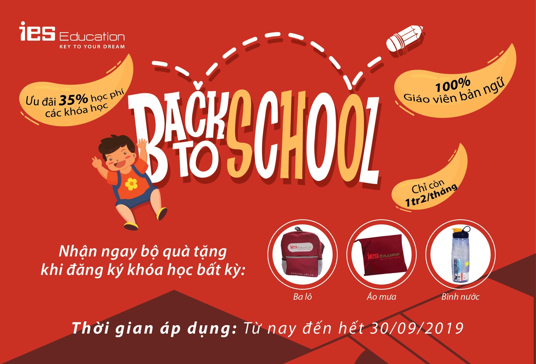 Back to school – Ưu đãi mùa tựu trường 2019 -1