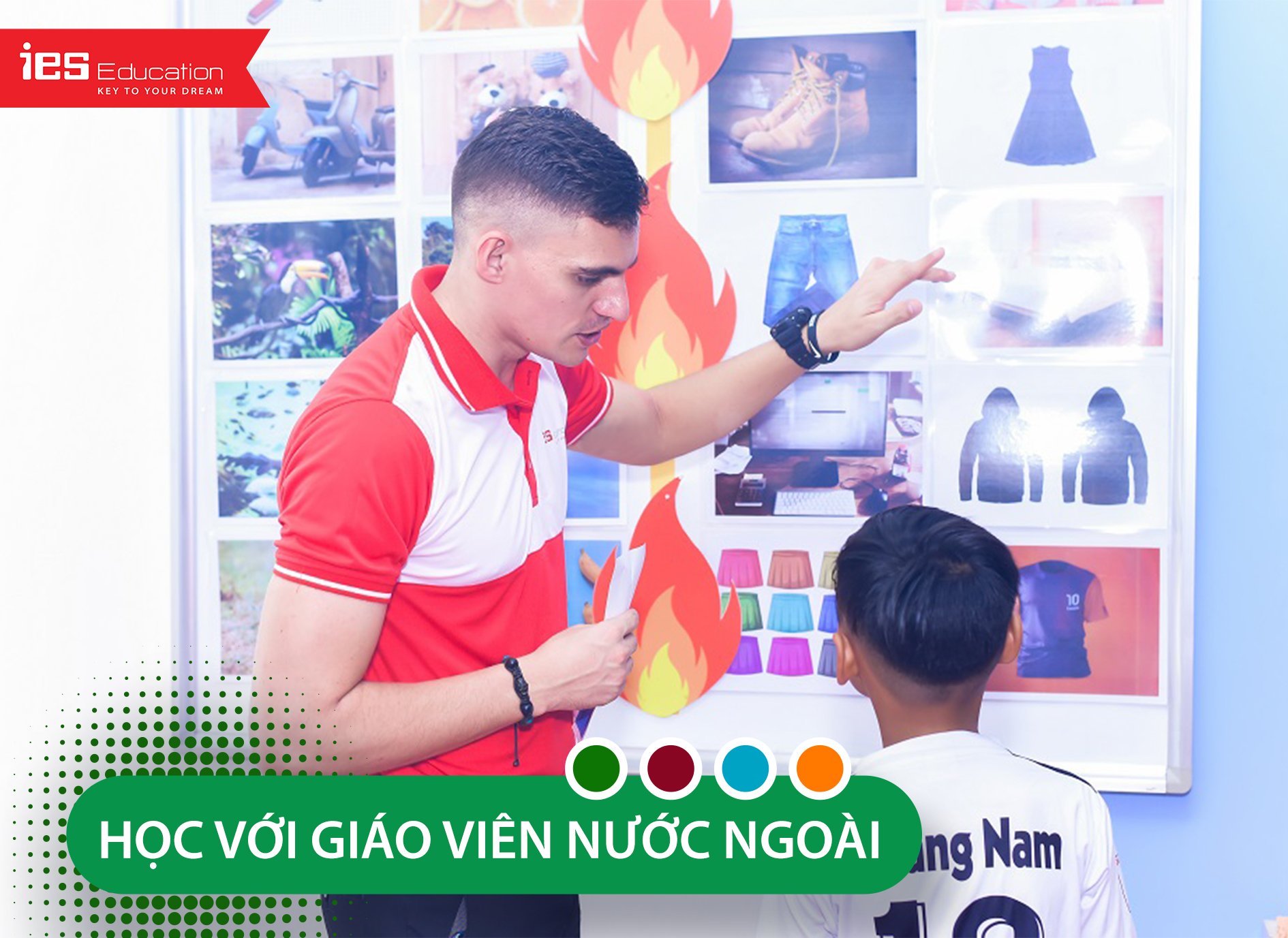 Học với giáo viên nước ngoài