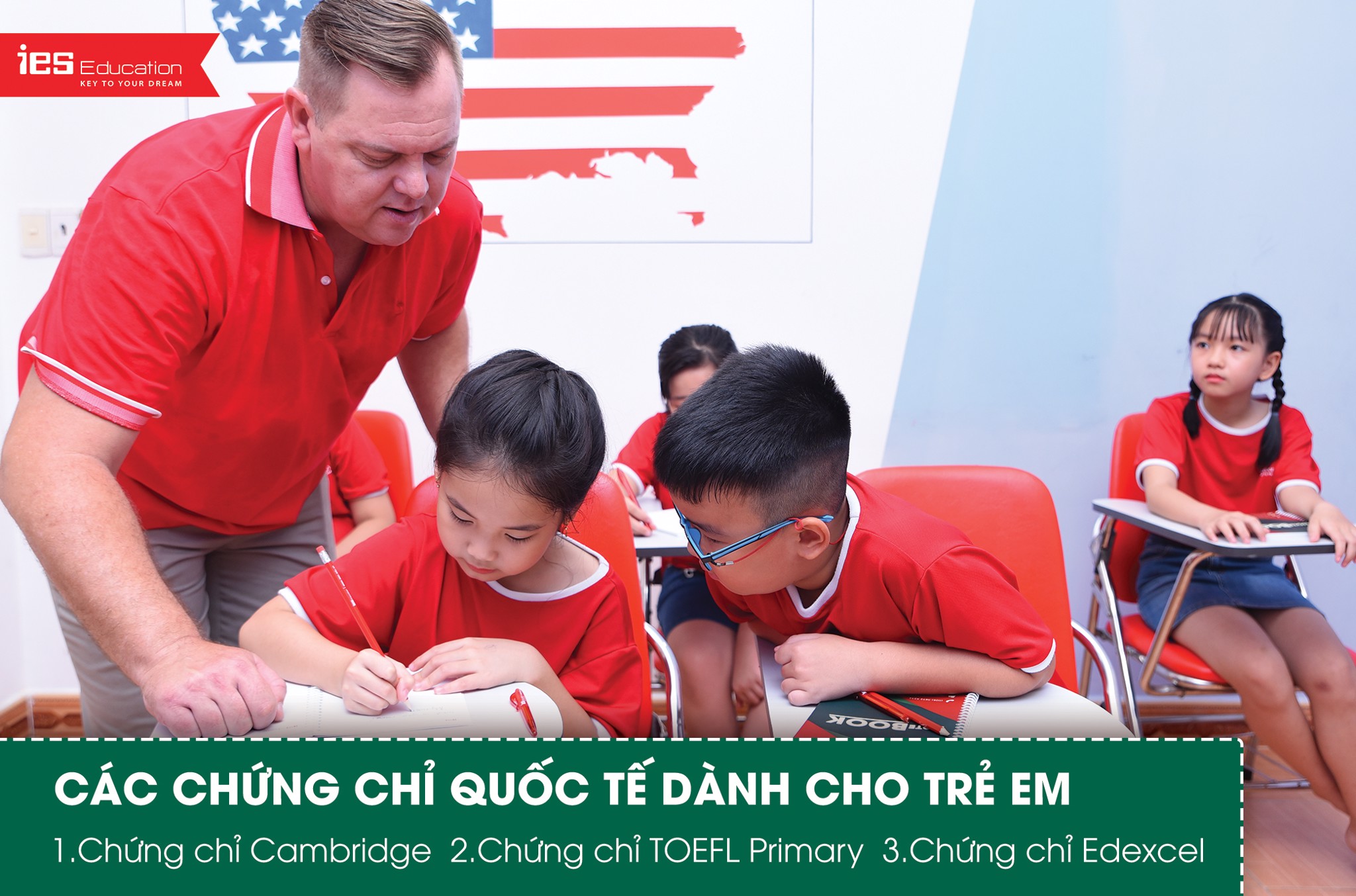 các chứng chỉ quốc tế cho trẻ em